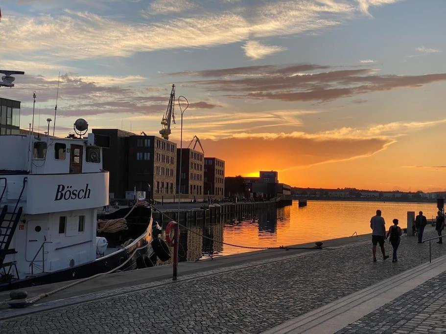 Historischer Ohlerich Speicher Hafen Wismar Ap.18 外观 照片